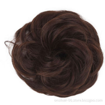 MYZYR Natural Hair Chignon 30g Synthetic Donut Hair Bun Pad Popular High Side Bun Trendiest Updos for Medium Length Hair
